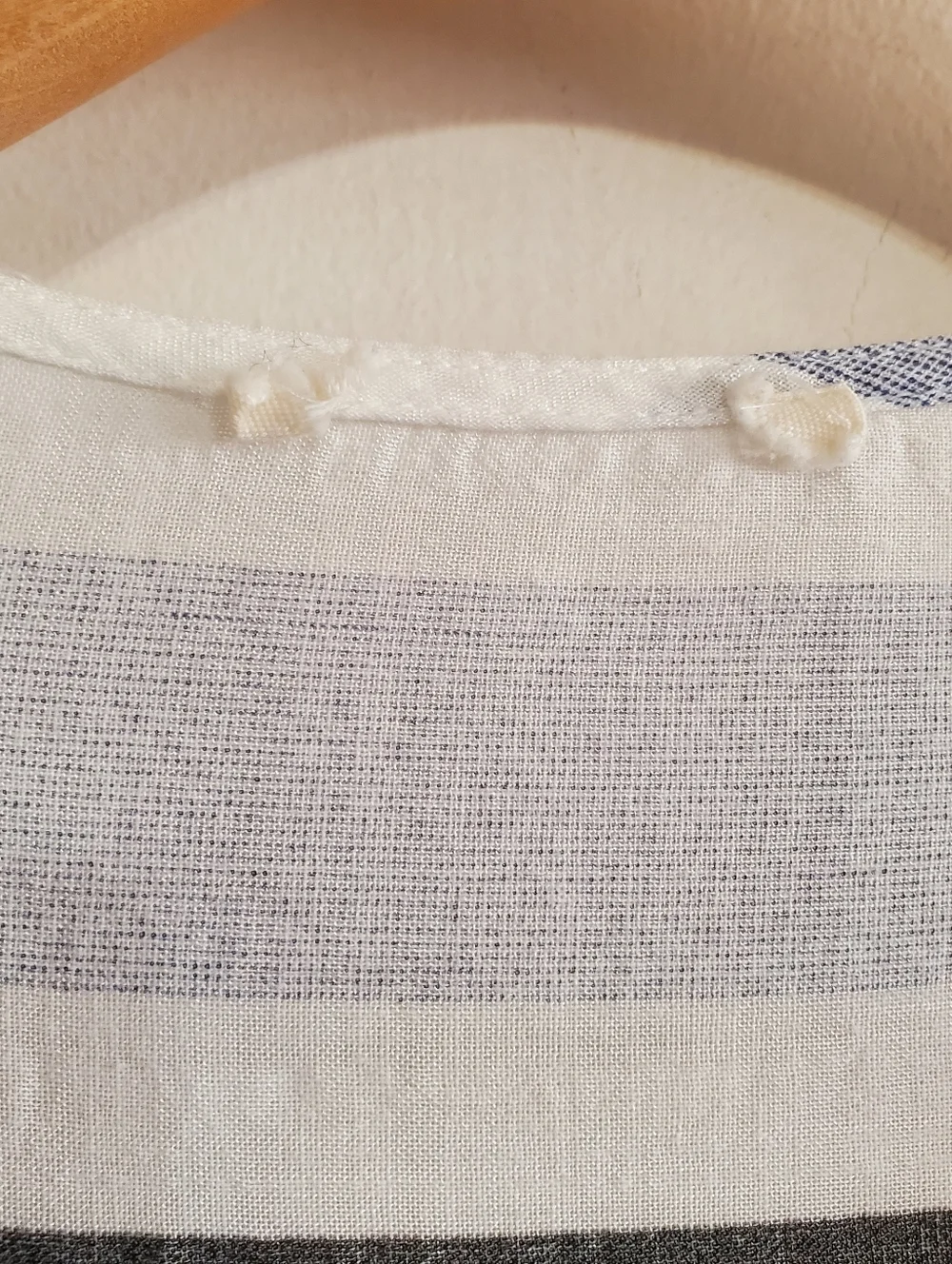 Anthropologie The Korner Castello stripe Top Size S Oversized Boho Coastal Beach